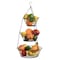 Blue Donuts Heavy Duty - 3 Tier Hanging Kitchen Bronze Fruit Basket BD3462528 - alternate 1